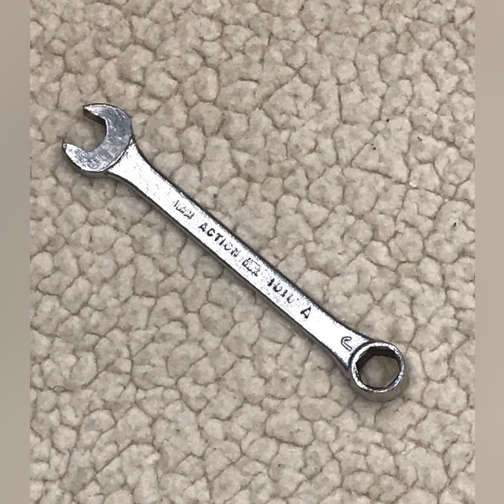 Action 10mm 6 Point Short Combination Wrench 1010 A USA Vintage Hand Tool